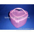 Plastic Valentine's Heart Shaped Gift Boxes 